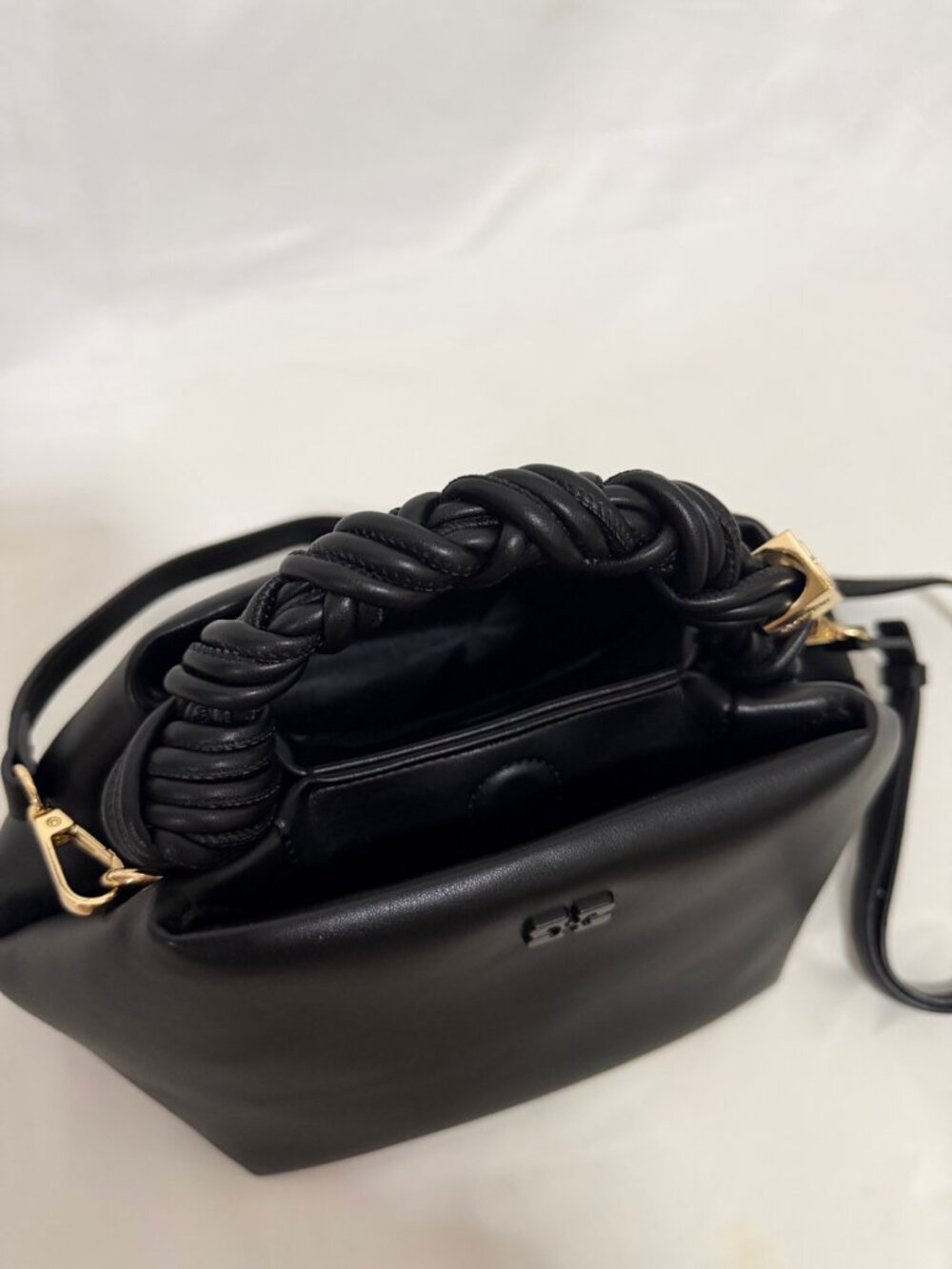 Ganni Black Small Bou Bag - Picture 8 of 9